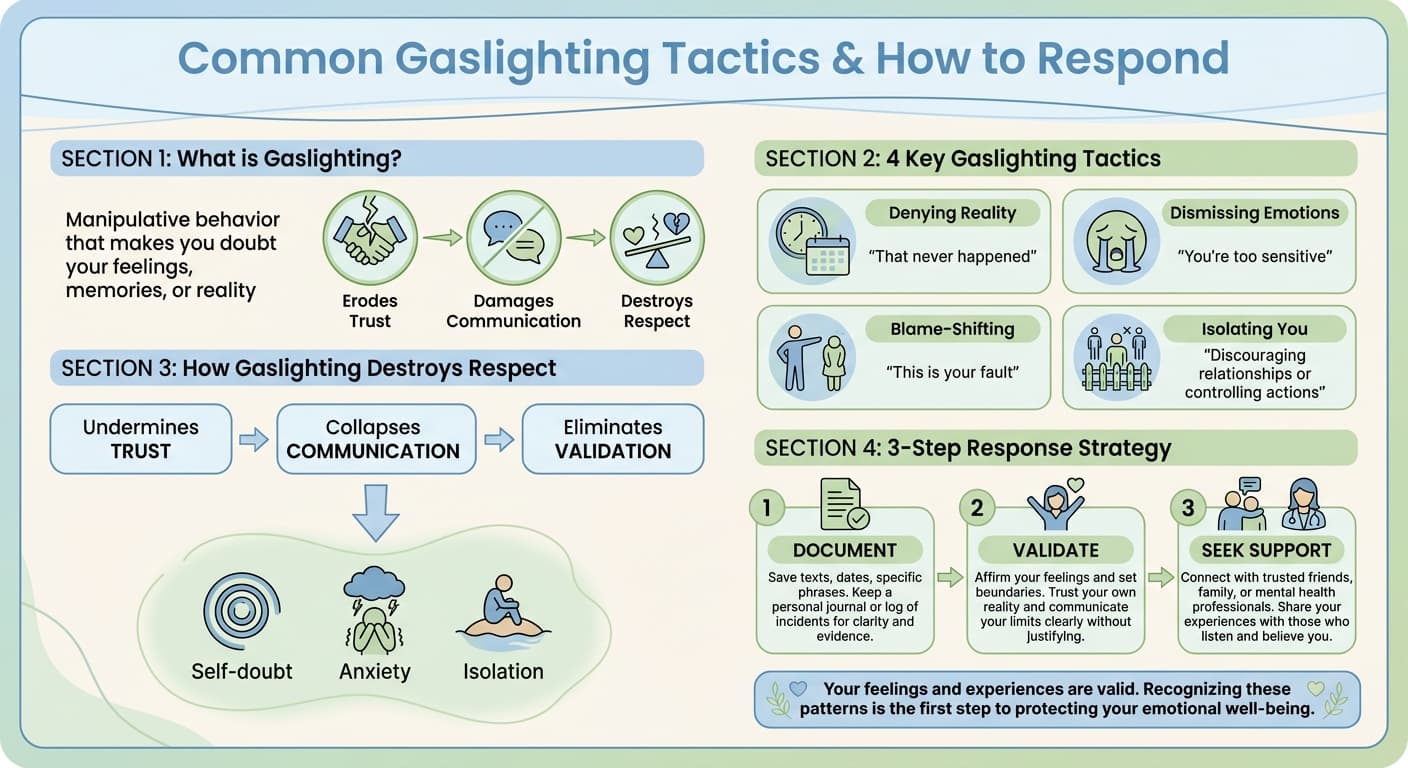 How to Identify and Respond to Gaslighting Tactics