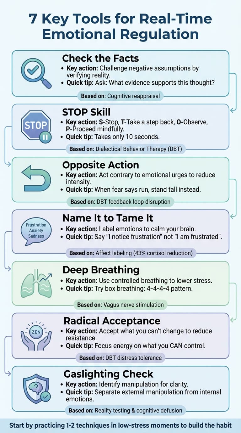 7 Real-Time Emotional Regulation Tools and Techniques